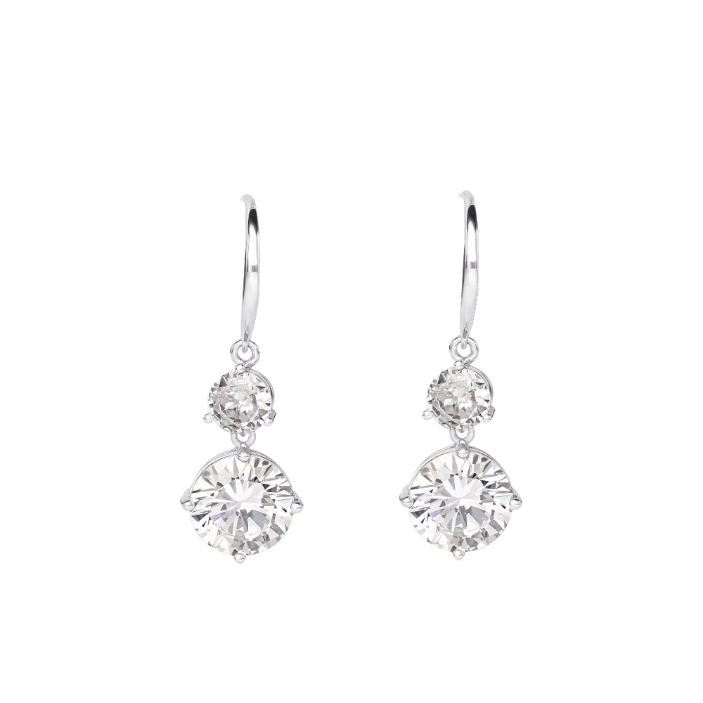 Elegant Silver Drop Earrings
